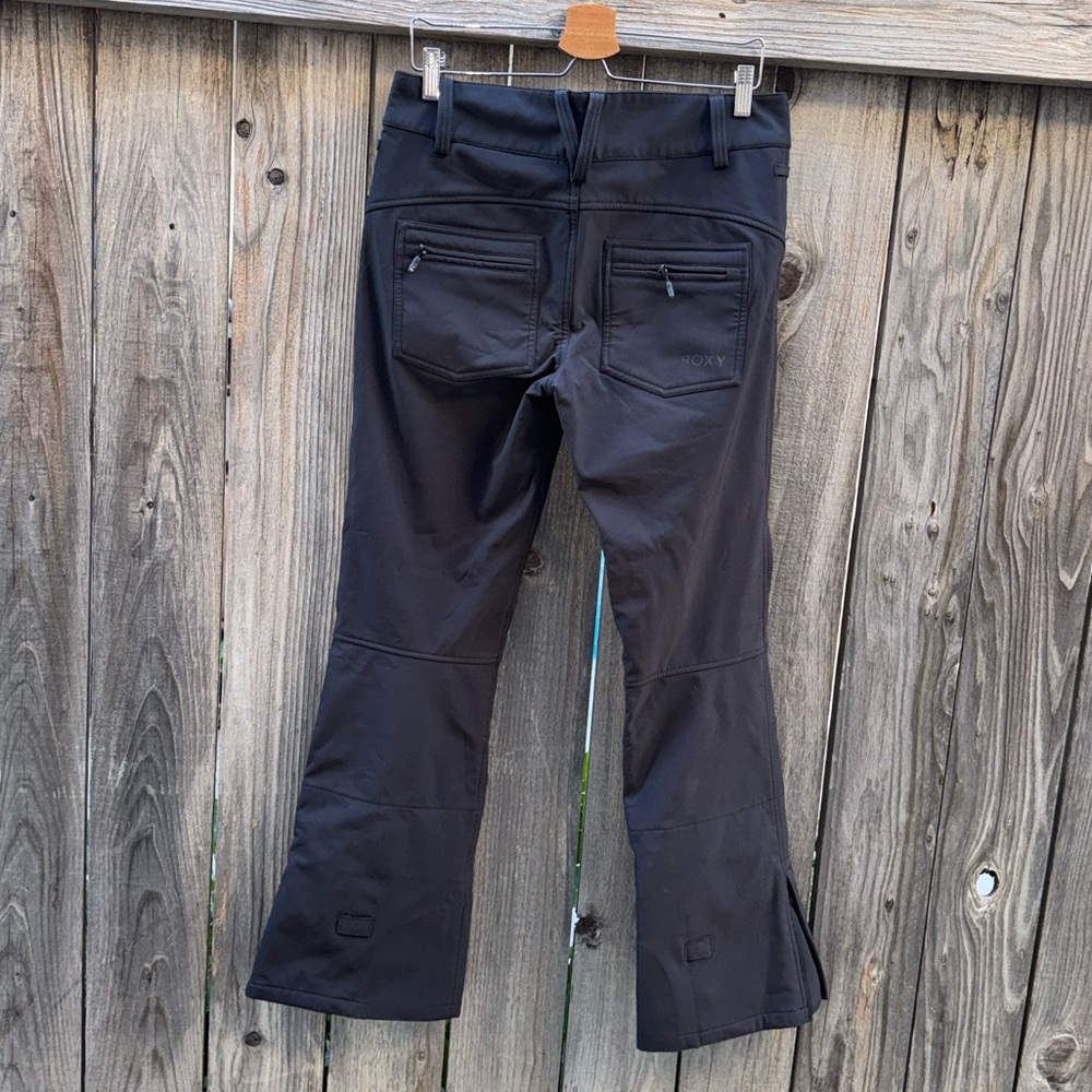 ROXY Cabin Dry Flight Tech 15K Waterproof Black Ski Snow Pant Size Large - Picture 3 of 10